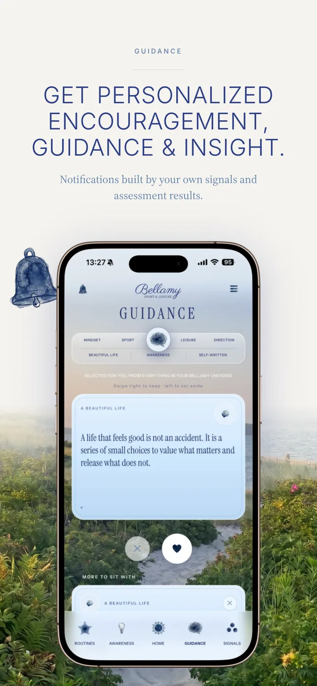 Personalized encouragement, guidance and insight